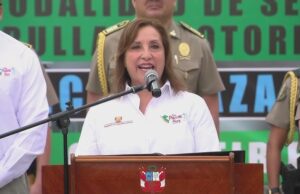 Presidenta Boluarte defiende accionar policial y cuestiona selectividad de ONG