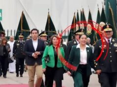 Comandante de la PNP viajó a Colombia en misión oficial acompañado de su pareja, suboficial de la institución