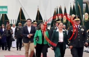 Comandante de la PNP viajó a Colombia en misión oficial acompañado de su pareja, suboficial de la institución