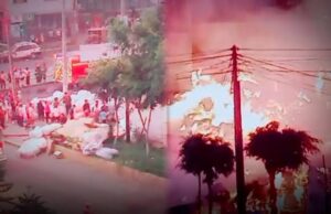 Incendio en La Victoria genera despliegue de bomberos