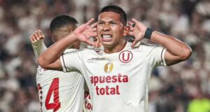 Universitario golpea primero en Guayaquil con gol de Edison Flores