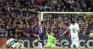 Barcelona e Inter de Milán empataron 3-3 en la ida de semifinales de Champions League