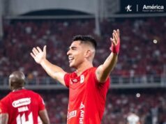 Peruano Luis Ramos anotó un golazo en empate de América de Cali con Corinthians de Brasil 1-1