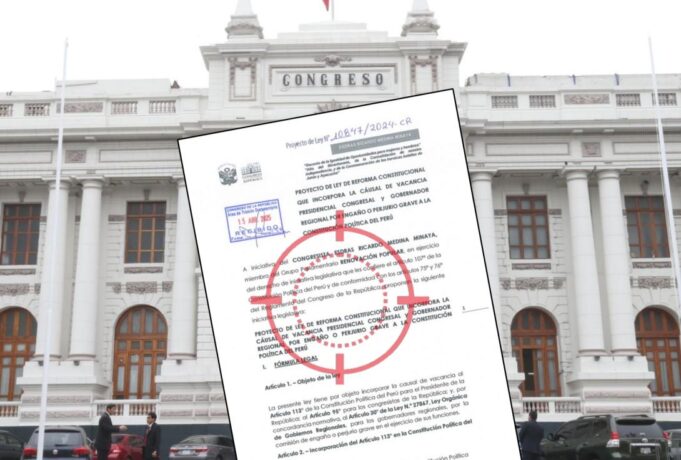 Congresistas que mientan serán vacados