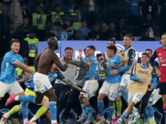 Nápoli se proclamó campeón de la Serie «A» del Calcio Italiano al vencer a Cagliari 2-0