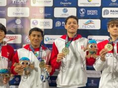 Nadadores peruanos lograron siete medallas de oro en Medellín-Colombia