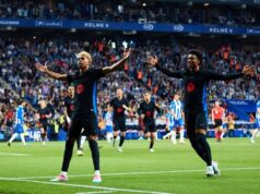 Barcelona se proclamó campeón de la Liga de España al vencer a Espayol 2-0 con dos fechas de antelación