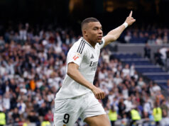 Real Madrid ganó al Celta 3-2 y sigue a cuatro puntos del líder Barcelona en la Liga de España