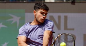 Carlos Alcaraz venció a Lorenzo Musetti y jugará la gran final del ATP de Roma