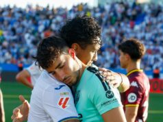 Leganés con Renato Tapia descendieron a Segunda División de España