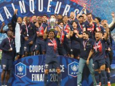 PSG se coronó campeón de la Copa de Francia al golear al Reims 3-0