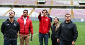 Delegación de Conmebol inspeccionó el Estadio Nacional que postula a ser sede de la final de la Copa Libertadores