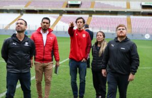 Delegación de Conmebol inspeccionó el Estadio Nacional que postula a ser sede de la final de la Copa Libertadores