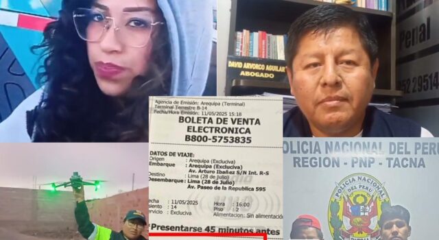 Taxista tacneño fue detenido injustamente por falsa desaparición de una cantante
