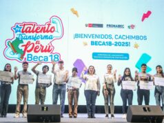 El gobierno invierte 1060 millones de soles para que más de 20, 000 jóvenes estudien con beca 18 desde el 2025