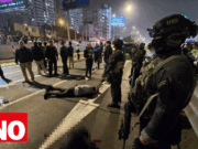 Balacera en Vía Expresa deja dos fallecido y cuatro heridos tras persecución policial