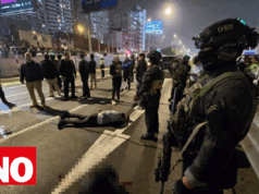 Balacera en Vía Expresa deja dos fallecido y cuatro heridos tras persecución policial