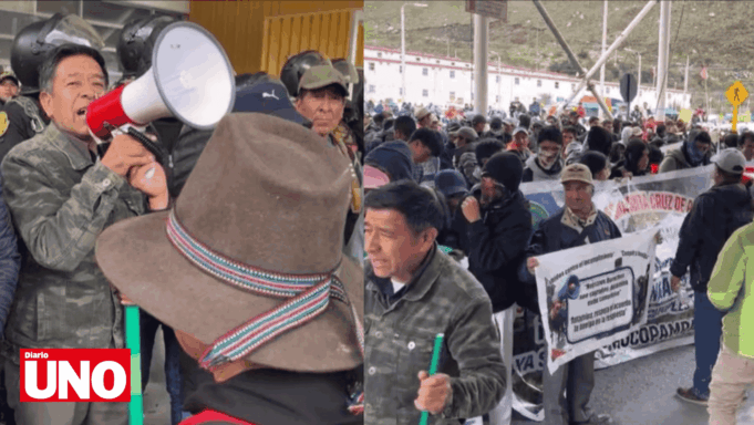 Comuneros toman Antamina por incumplimientos