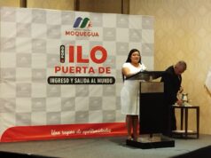 Gobernadora de Moquegua, Gilia Gutiérrez Ayala destacó potencialidades de provincia sureña en evento realizado en Lima