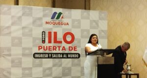 Gobernadora de Moquegua, Gilia Gutiérrez Ayala destacó potencialidades de provincia sureña en evento realizado en Lima
