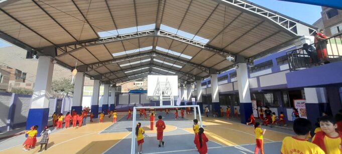 Gore Callao reformó colegio en Ventanilla con inversión de más de 1,1 millones de soles