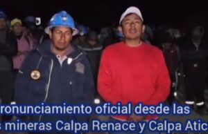 Arequipa: Dirigentes mineros desmienten enfrentamientos(VIDEO)