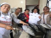 Midis: más de 21 mil usuarios de ollas y comedores de Villa el Salvador se benefician con entrega de pescado