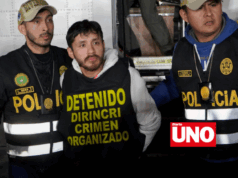 Presunto asesino de Paul Flores, es trasladado a la Dirincri de Lima