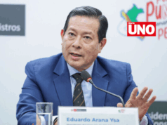 Arana pide confianza ciudadana: «Trabajamos para devolver la seguridad al Perú»