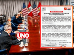 Perú Libre rechaza propuesta imperialista de alianza estratégica entre Perú y EE.UU. contra China
