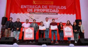 Mi Perú: Primera municipalidad distrital de todo el pais, entregará títulos de propiedad