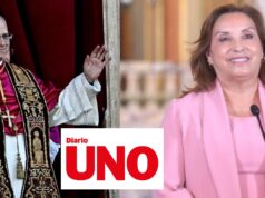 Dina Boluarte celebra el nombramiento de Robert Prevost como nuevo papa León XIV