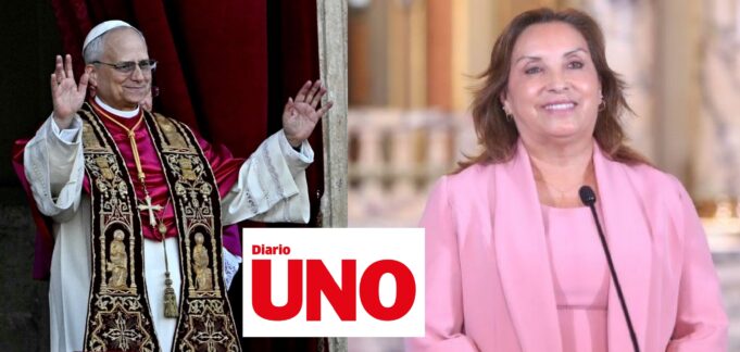 Dina Boluarte celebra el nombramiento de Robert Prevost como nuevo papa León XIV