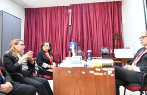 Tumbes: jefe de la ANC del Poder Judicial realizó una visita extraordinaria a los jueces de la Corte Superior de Justicia