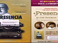 Presentación del libro «Presencia: tomo II» de José Varallanos en la Casa de la Literatura Peruana