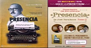 Presentación del libro «Presencia: tomo II» de José Varallanos en la Casa de la Literatura Peruana