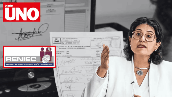 Reniec verificará afiliaciones partidarias ante firmas falsas