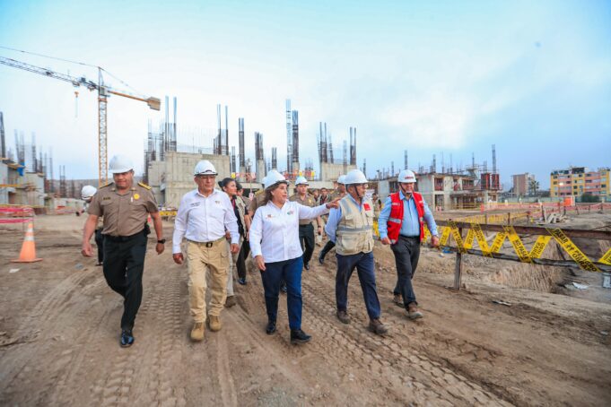 Gobierno construye Nueva Escuela de Oficiales de la Policía que estuvo abandonada 6 años