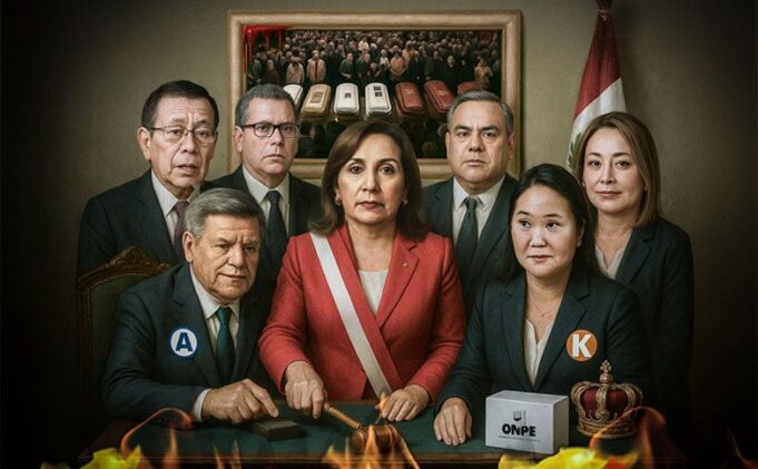 Destrucción, repartijas de poder y mentiras en un gobierno de facto