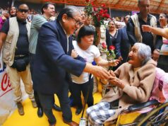 Más de 2,000 mamitas chalacas colmaron el coliseo Grau en sentido homenaje por el Día de la Madre