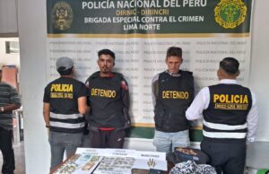 Caen dos Venezolanos dedicados al cobro de cupo a transportistas en Lima Norte
