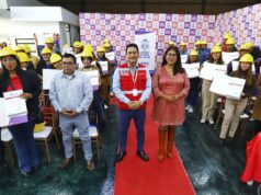 Más de 60 jóvenes chalacos de bajos recursos fueron capacitados gratuitamente en construcción