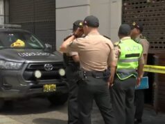 Delincuente muere al caer de edificio durante balacera en asalto frustrado a casa de cambio en pleno centro de Lima