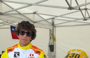 Evald Pérez destacó en su debut en el FIA Karting Academy Trophy