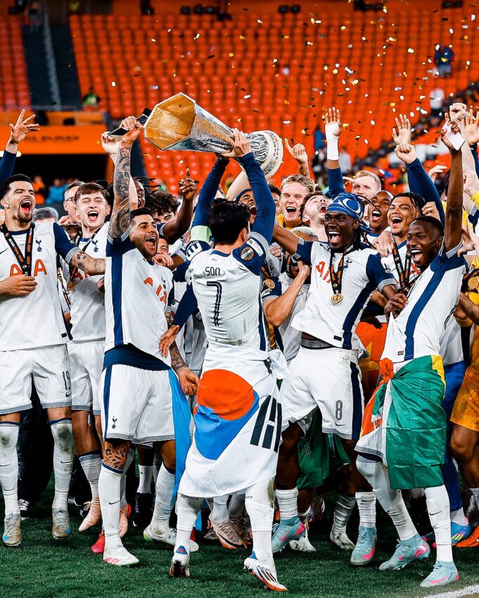 Tottenham Hotspur se proclamó campeón de la Europa League al vencer a Manchester United 1-0