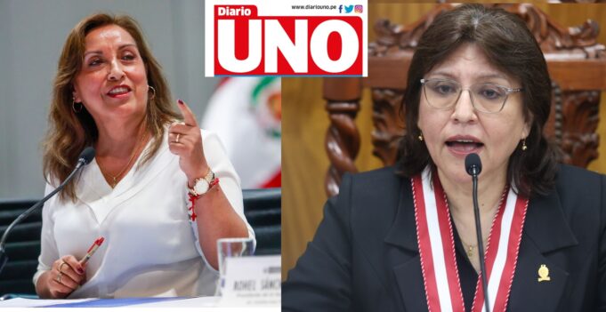 Dina denunciará a Fiscal de la Nación, Delia Espinoza, ante el Congreso y la JNJ
