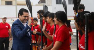 IPD INAUGURÓ EL PROGRAMA LA ACADEMIA EN LA PUNTA CON DEPORTES COMO NATACIÓN, CANOTAJE Y REMOERGÓMETRO
