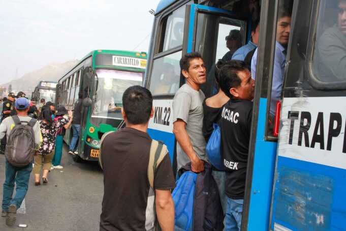 Paro nacional en protesta contra la delincuencia y la inacción de las autoridades