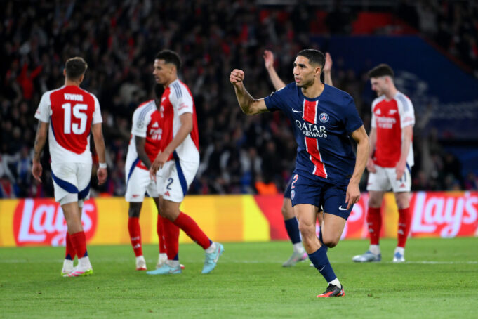 PSG será el otro finalista de la Champions League al eliminar al Arsenal inglés