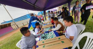 Se realizó con todo éxito el Festival del Juego en la Villa Deportiva de Bellavista